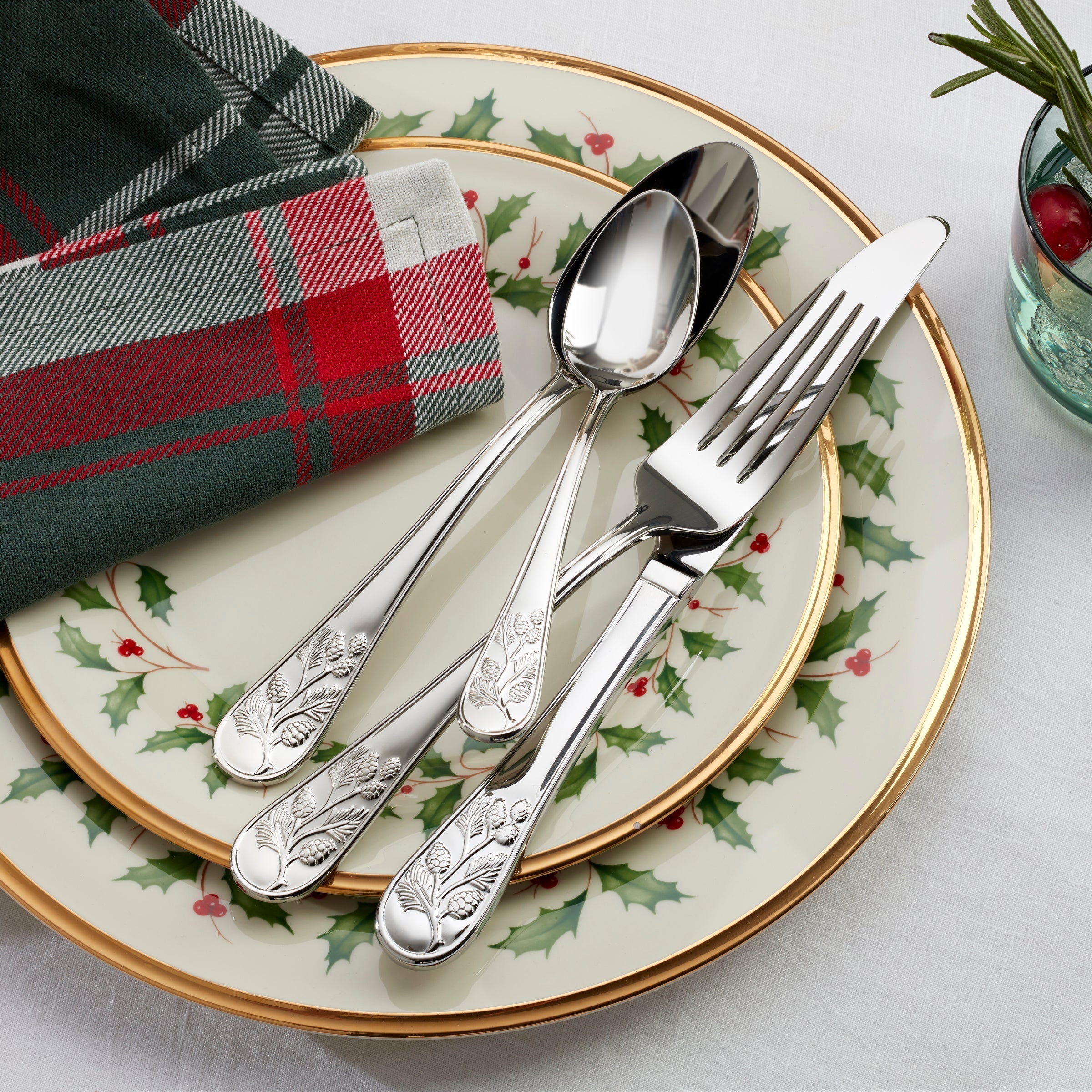 Lenox Fine Lenox Fine Chestnut Ridge 65-Piece Flatware Set - Image 4