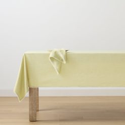 Alternative view of Lenox Fine Lenox Fine French Perle Pistachio 60x120 Tablecloth