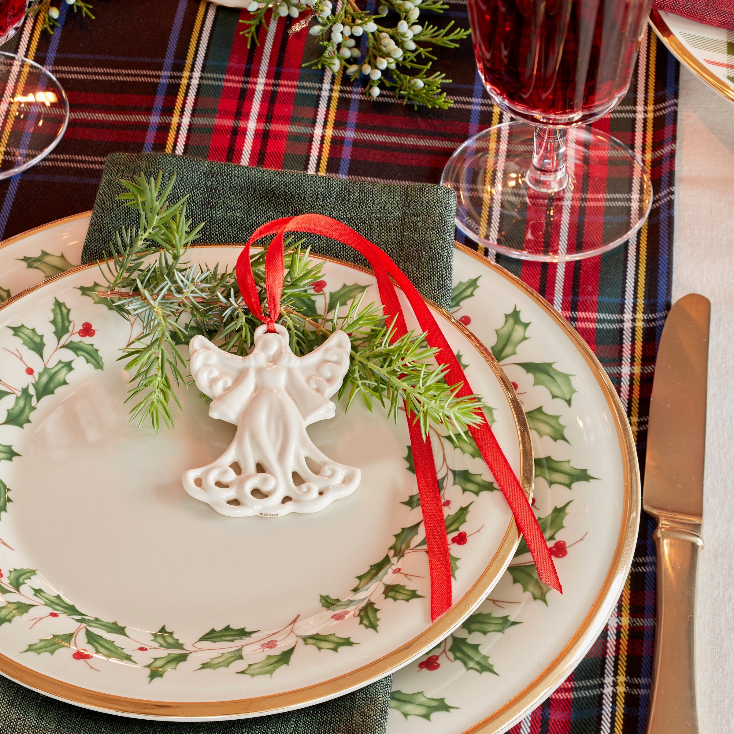 Lenox Fine Lenox Fine Holiday 3-Piece Place Setting - Image 5