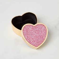 Alternative view of Lenox Fine Lenox Fine Sitting Pretty Pink Glitter Heart Box