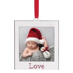 Alternative view of Lenox Fine Lenox Fine Love Photo Frame Charm Ornament