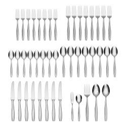 Alternative view of Lenox Fine Lenox Fine Cleo 45-Piece Flatware Set