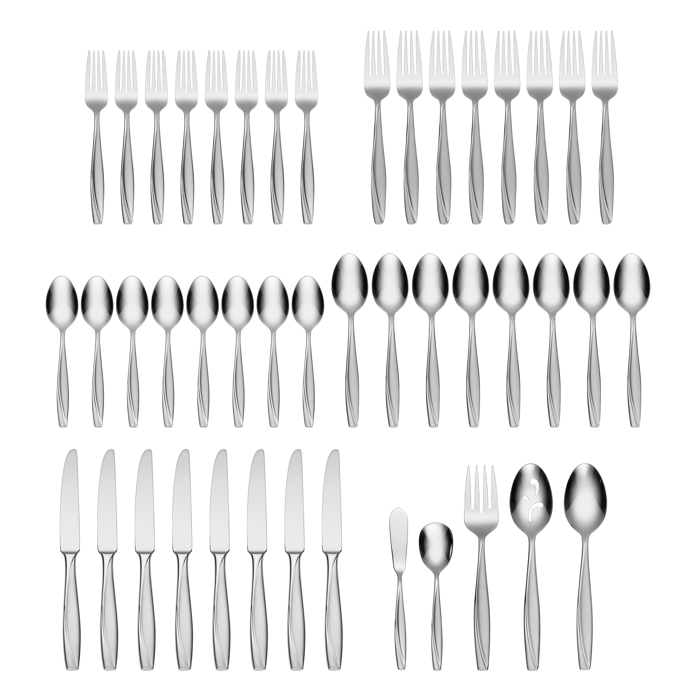 Lenox Fine Lenox Fine Cleo 45-Piece Flatware Set - Image 2
