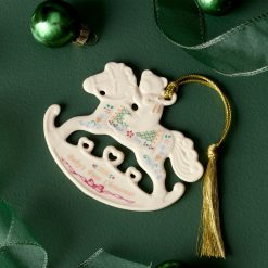 Alternative view of Lenox Fine Lenox Fine 2026 Baby's 1st Christmas Rocking Horse Ornament