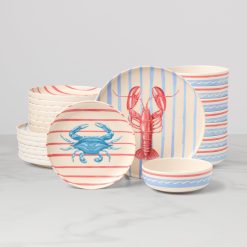 Lenox Fine Lenox Fine 24 Seven Melamine Wharfside 24-Piece Dinnerware Set
