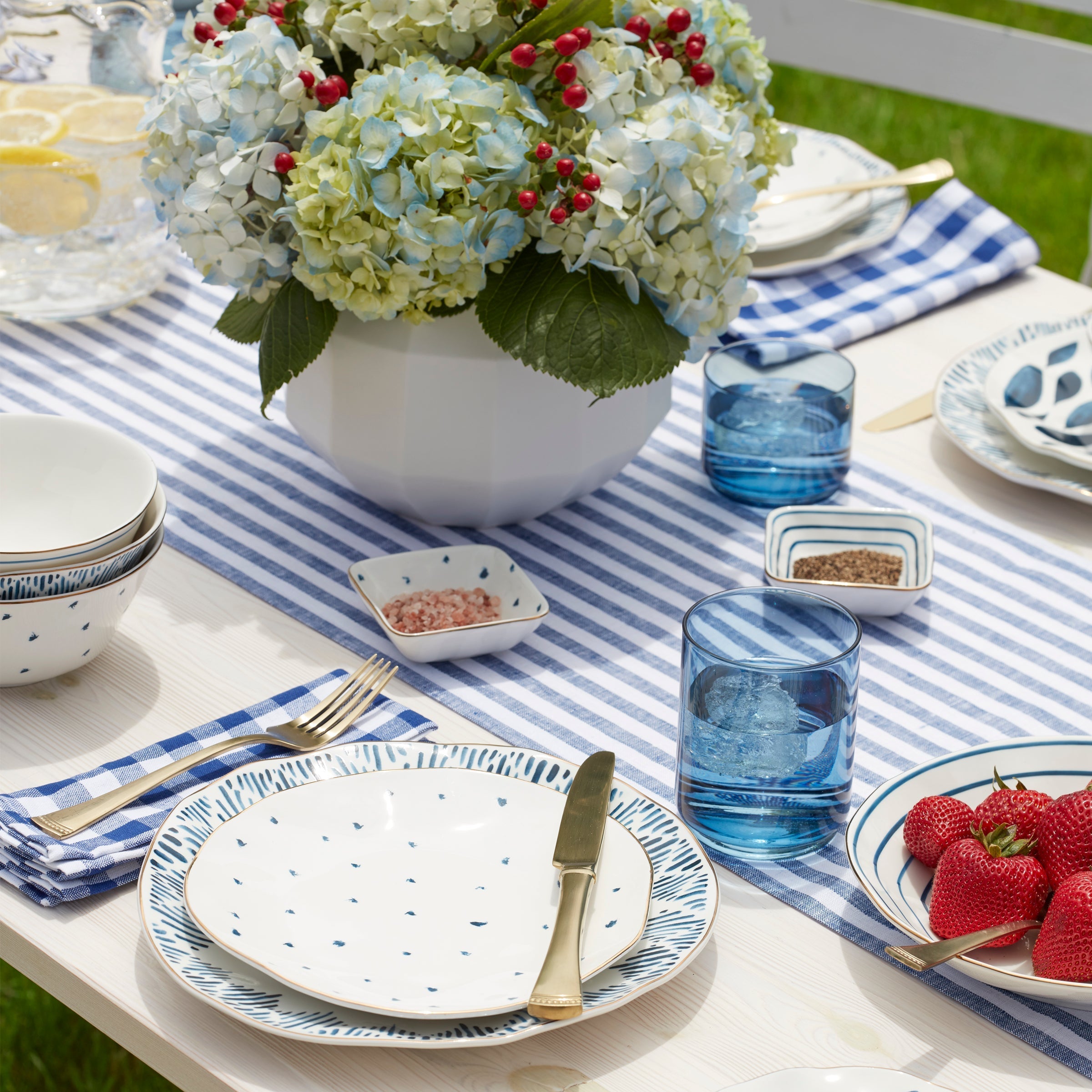 Lenox Fine Lenox Fine Blue Bay 12-Piece Dinnerware Set - Image 7