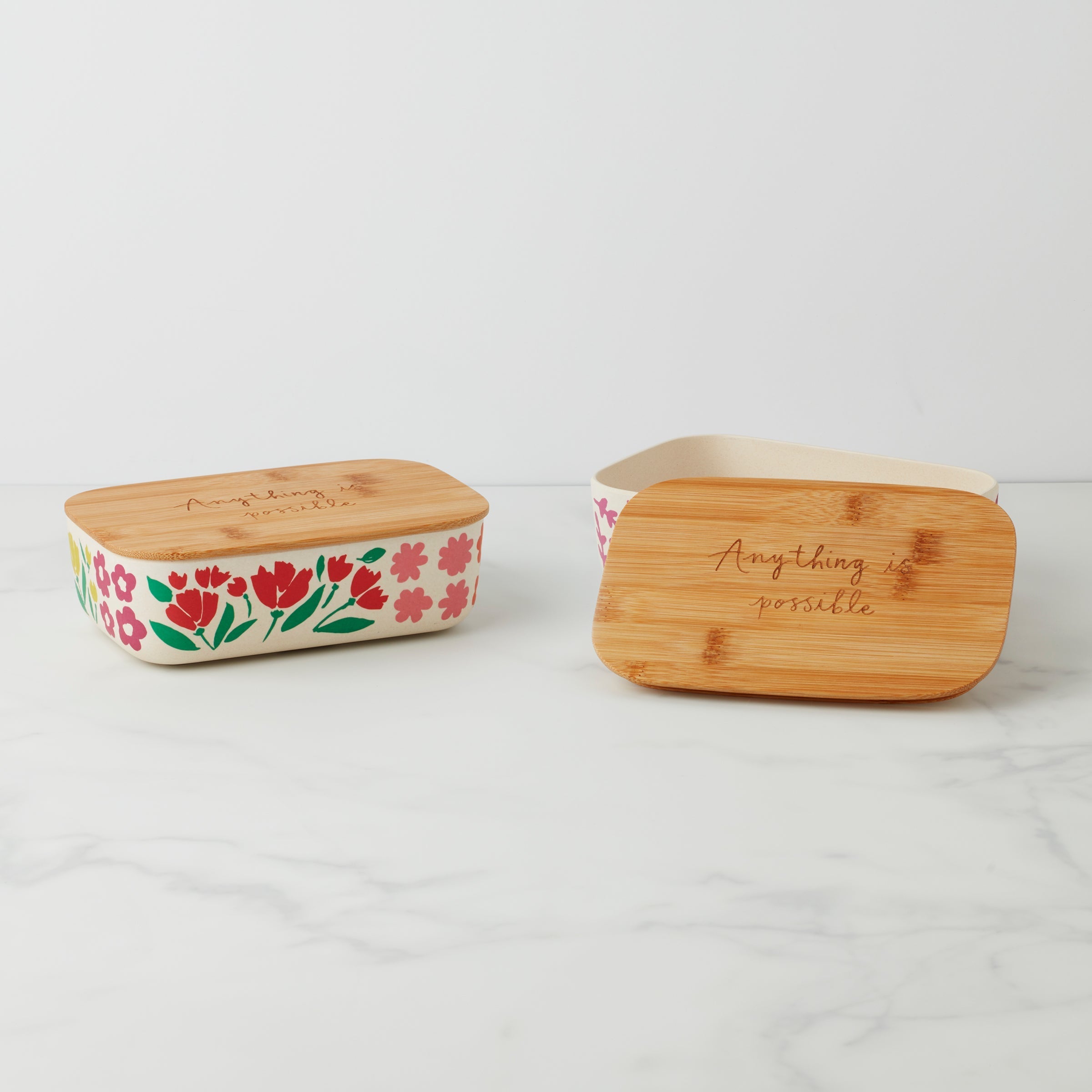 Lenox Fine Lenox Fine Floral Fields 2-Piece Container Set
