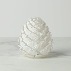 Alternative view of Lenox Fine Lenox Fine White Pinecone Led Light
