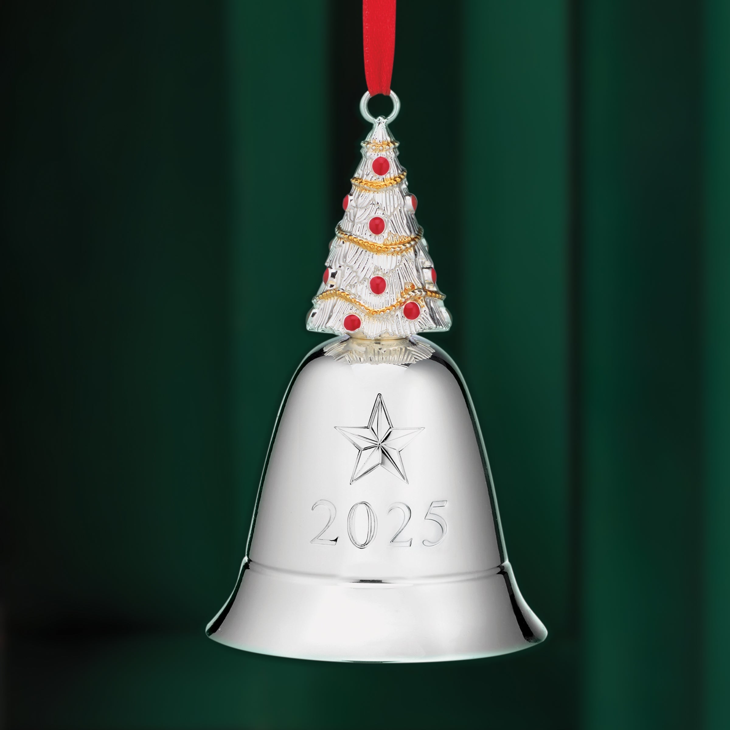 Lenox Fine Lenox Fine 2026 Musical Bell Silverplate Ornament - Image 2