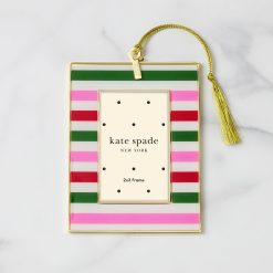 Lenox Fine Lenox Fine Be Jolly Stripe Mini Frame Ornament