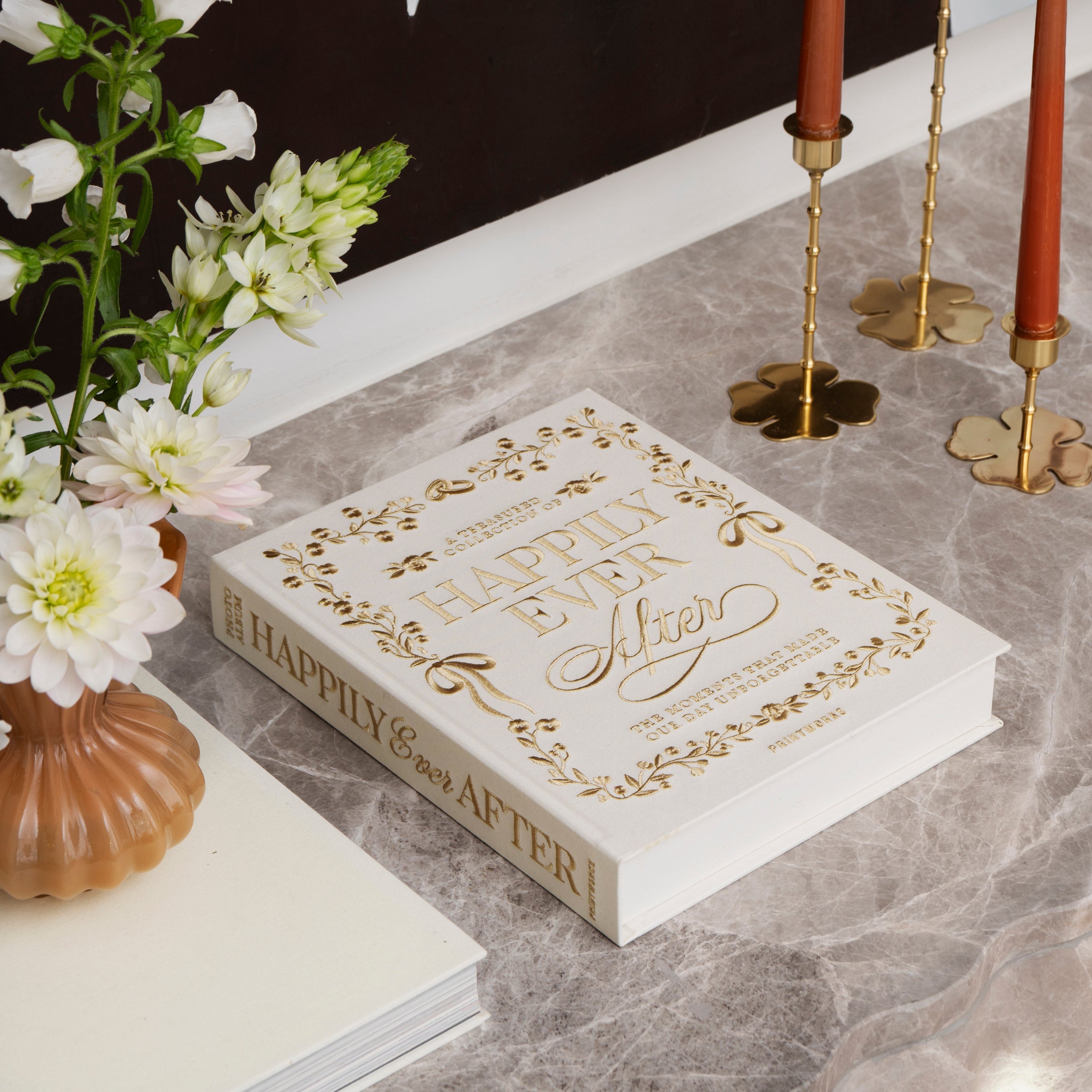 Lenox Fine Lenox Fine Happily Ever After Embroidered Wedding Photo Album - Image 3