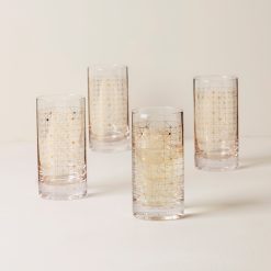 Alternative view of Lenox Fine Lenox Fine Tuscany Classics Gold Dust Highball Glasses, Set of 4