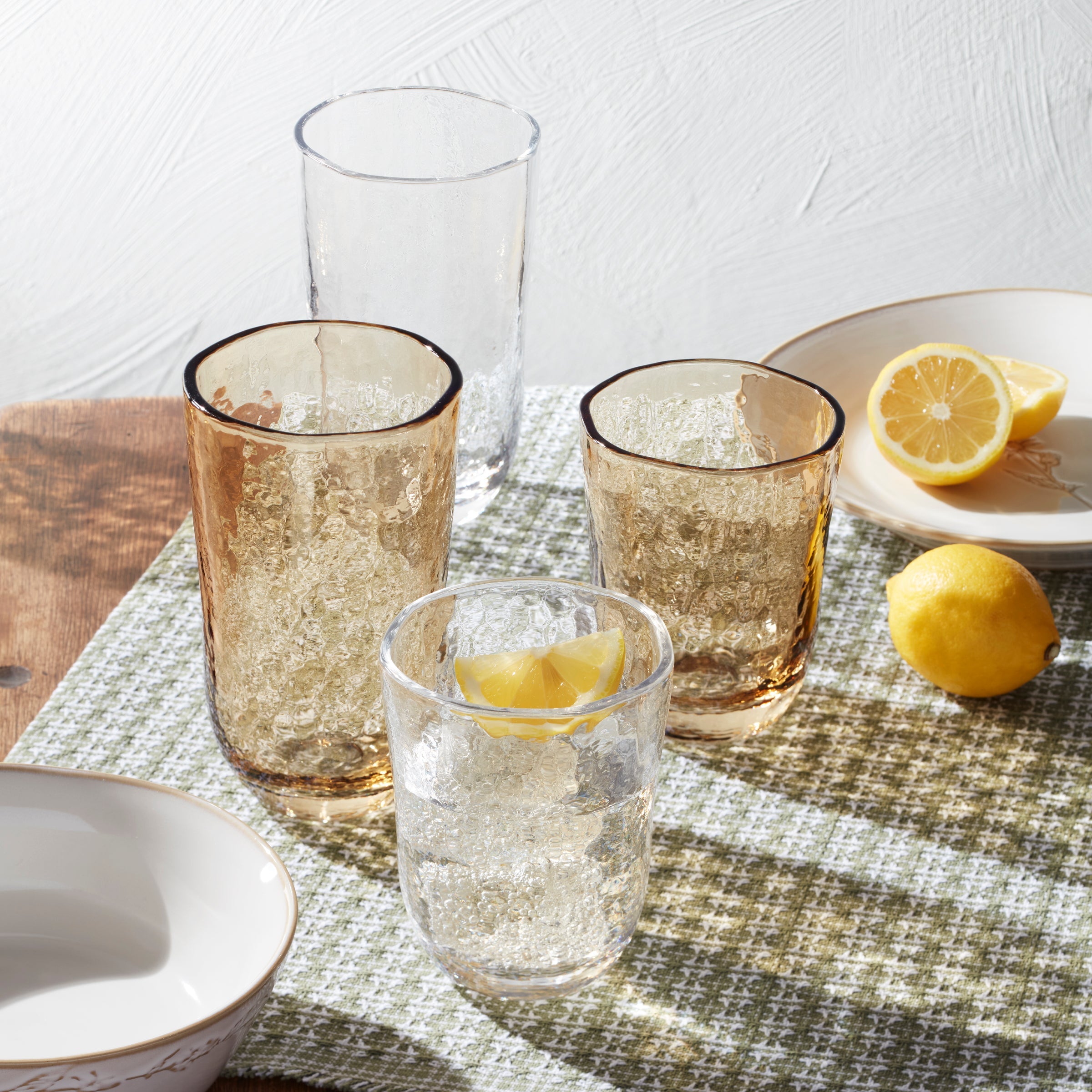 Lenox Fine Lenox Fine Homespun Amber Tall Tumbler - Set Of 4 - Image 7