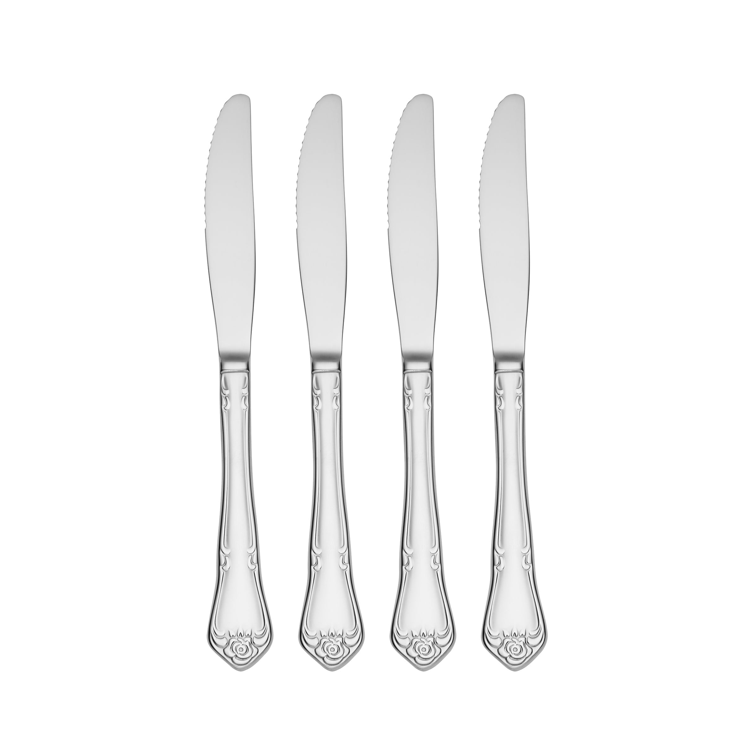 Lenox Fine Lenox Fine True Rose Everyday Flatware Dinner Knives, Set Of 4