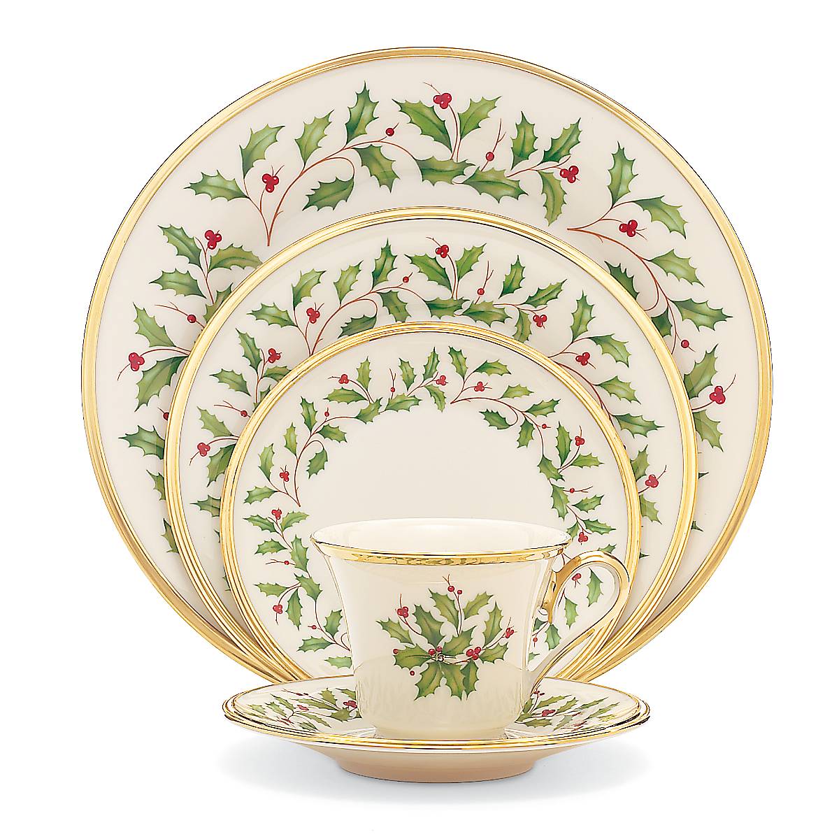 Lenox Fine Lenox Fine Holiday 5-Piece Place Setting - Image 7