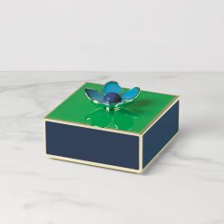 Lenox Fine Lenox Fine Make It Pop Green & Navy Floral Box