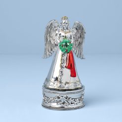 Lenox Fine Lenox Fine Vintage Musical Angel Silverplate Figurine