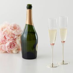 Alternative view of Lenox Fine Lenox Fine Rosy Glow 2-Piece Champagne Flute Set