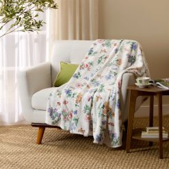 Lenox Fine Lenox Fine Butterfly Meadow Throw Blanket