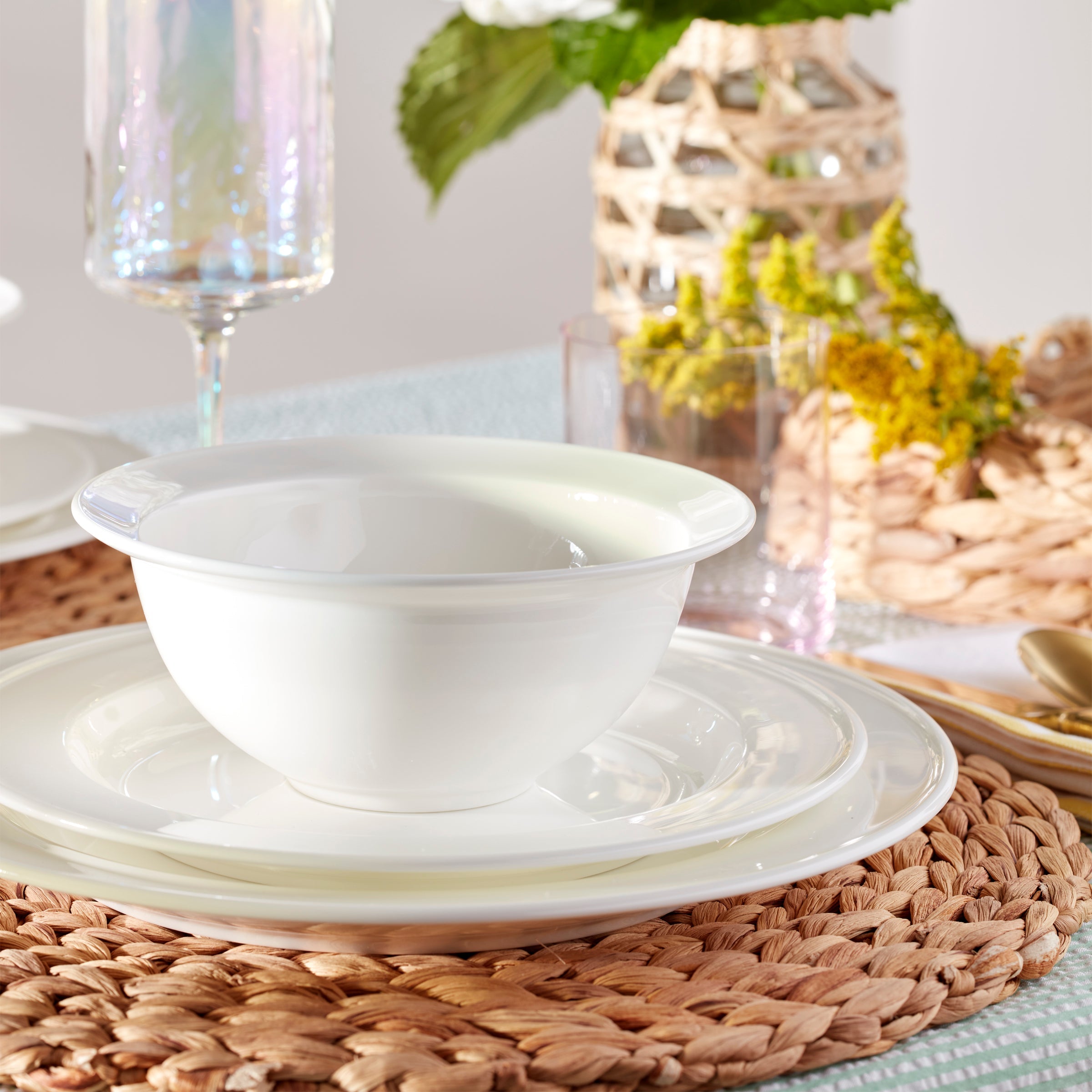Lenox Fine Lenox Fine Studio 1414 Rimmed 16-Piece Dinnerware Set - Image 7