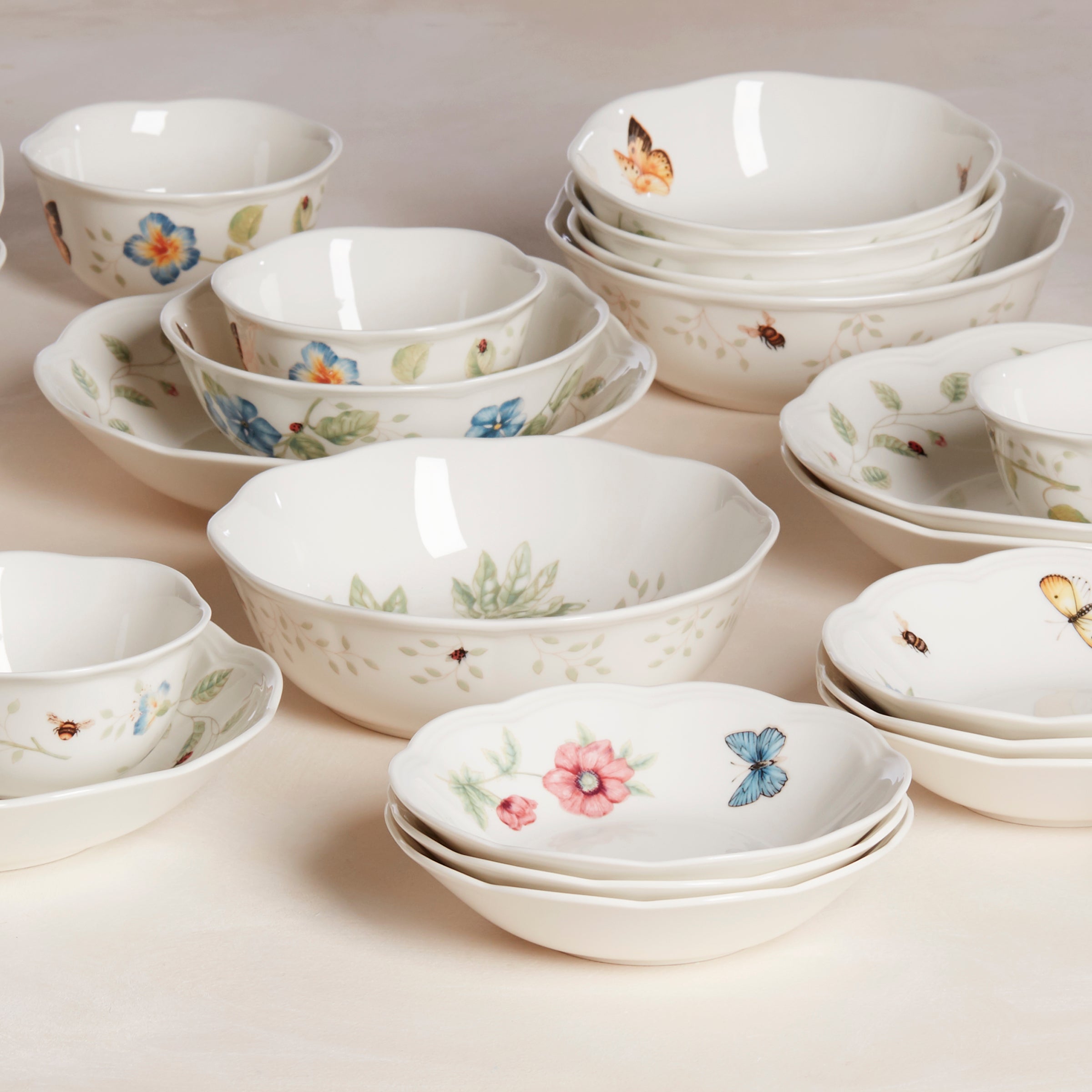 Lenox Fine Lenox Fine Butterfly Meadow Dessert Bowl - Image 5
