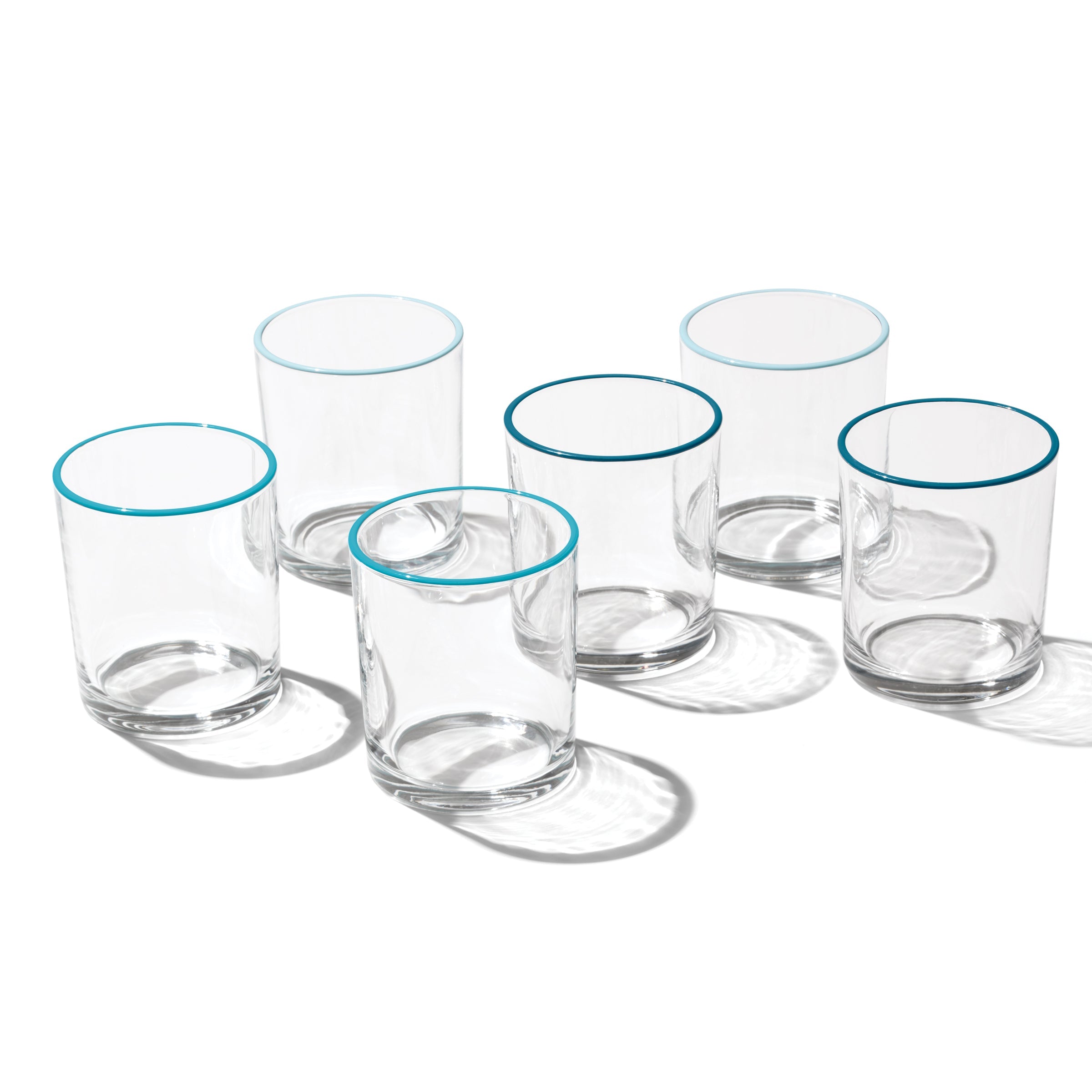 Lenox Fine Lenox Fine 24 Seven Turquoise 6-Piece Medium Tumbler Set - Image 2
