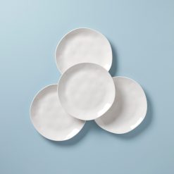 Lenox Fine Lenox Fine Bay Colors White Dinner Plates, Set of 4