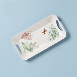 Lenox Fine Lenox Fine Butterfly Meadow Melamine Hors d'Oeuvres Tray