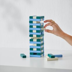 Alternative view of Lenox Fine Lenox Fine Blue Tumbling Tower Game