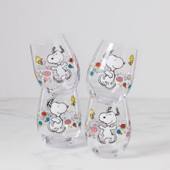 Lenox Fine Lenox Fine Chef Snoopy Tumblers, Set of 4