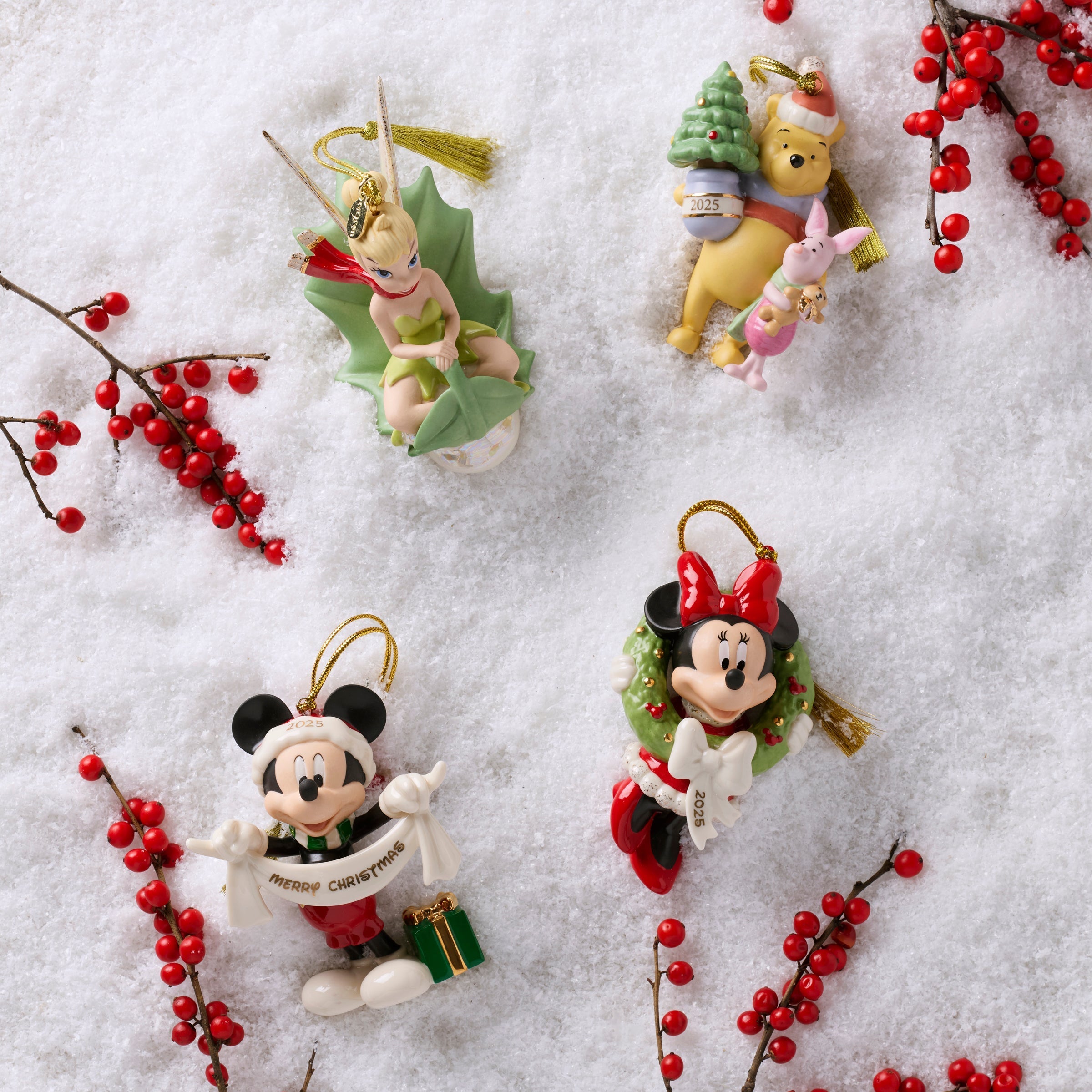 Lenox Fine Lenox Fine 2026 Mickey Mouse Merry Ornament - Image 4