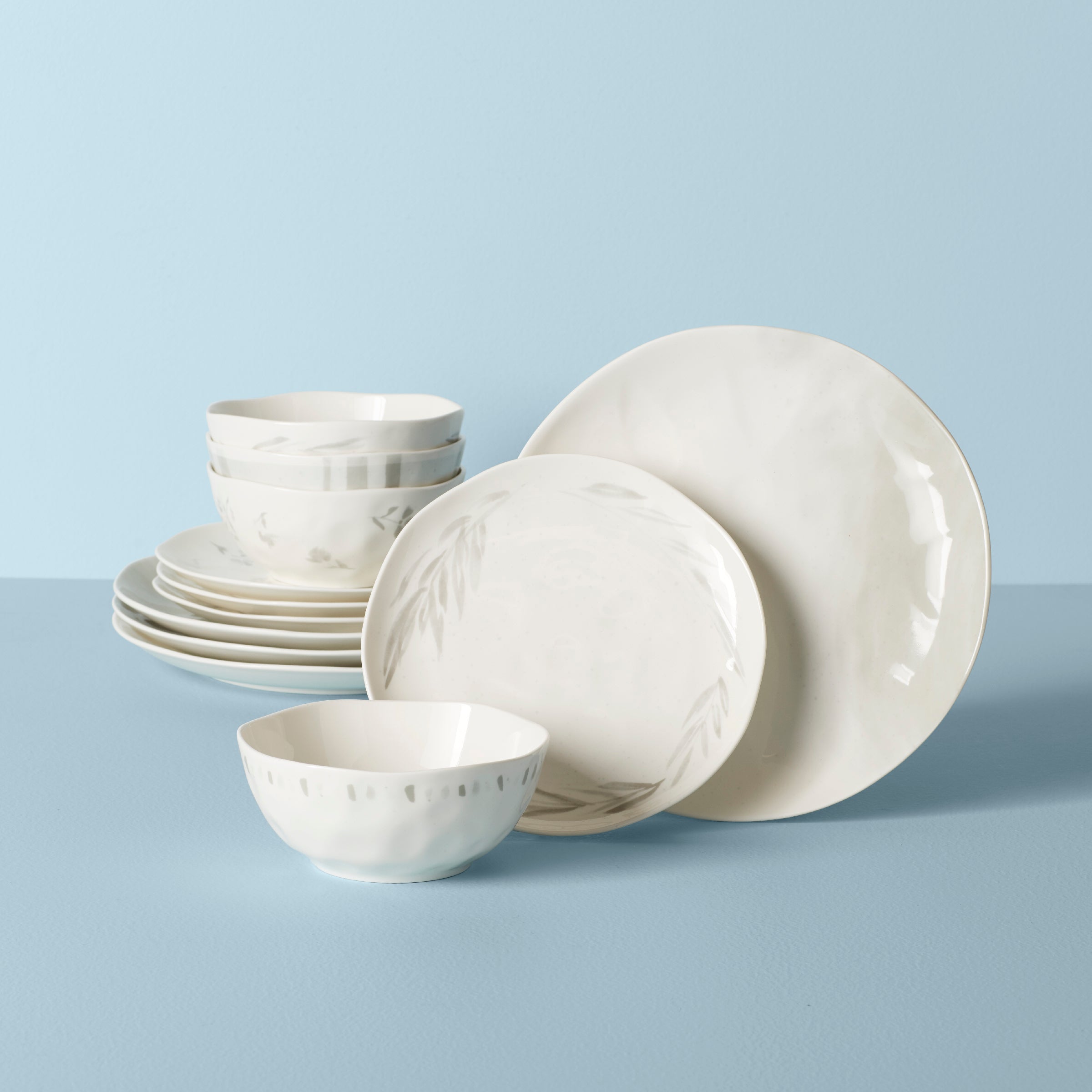 Lenox Fine Lenox Fine Oyster Bay 12-Piece Dinnerware Set