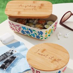 Alternative view of Lenox Fine Lenox Fine Floral Fields 2-Piece Container Set