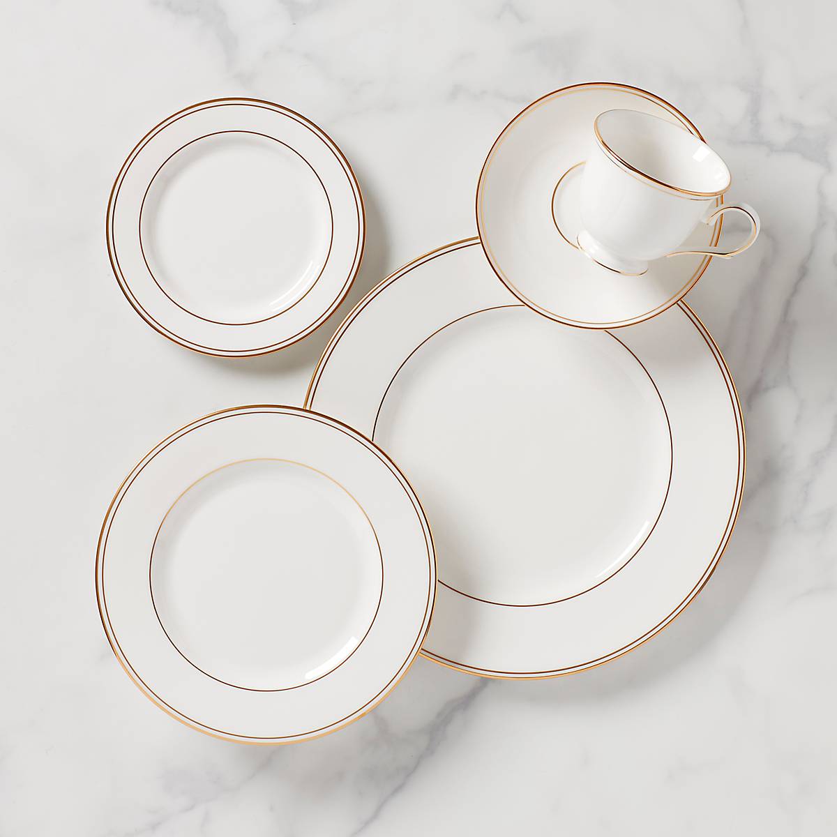 Lenox Fine Lenox Fine Federal Gold 5-Piece Place Setting