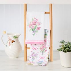 Alternative view of Lenox Fine Lenox Fine Bouquet Ribbon Kitchen Towels, Set of 2