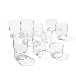 Lenox Fine Lenox Fine Stackables Clear Short & Tall Glasses 12-Piece Set