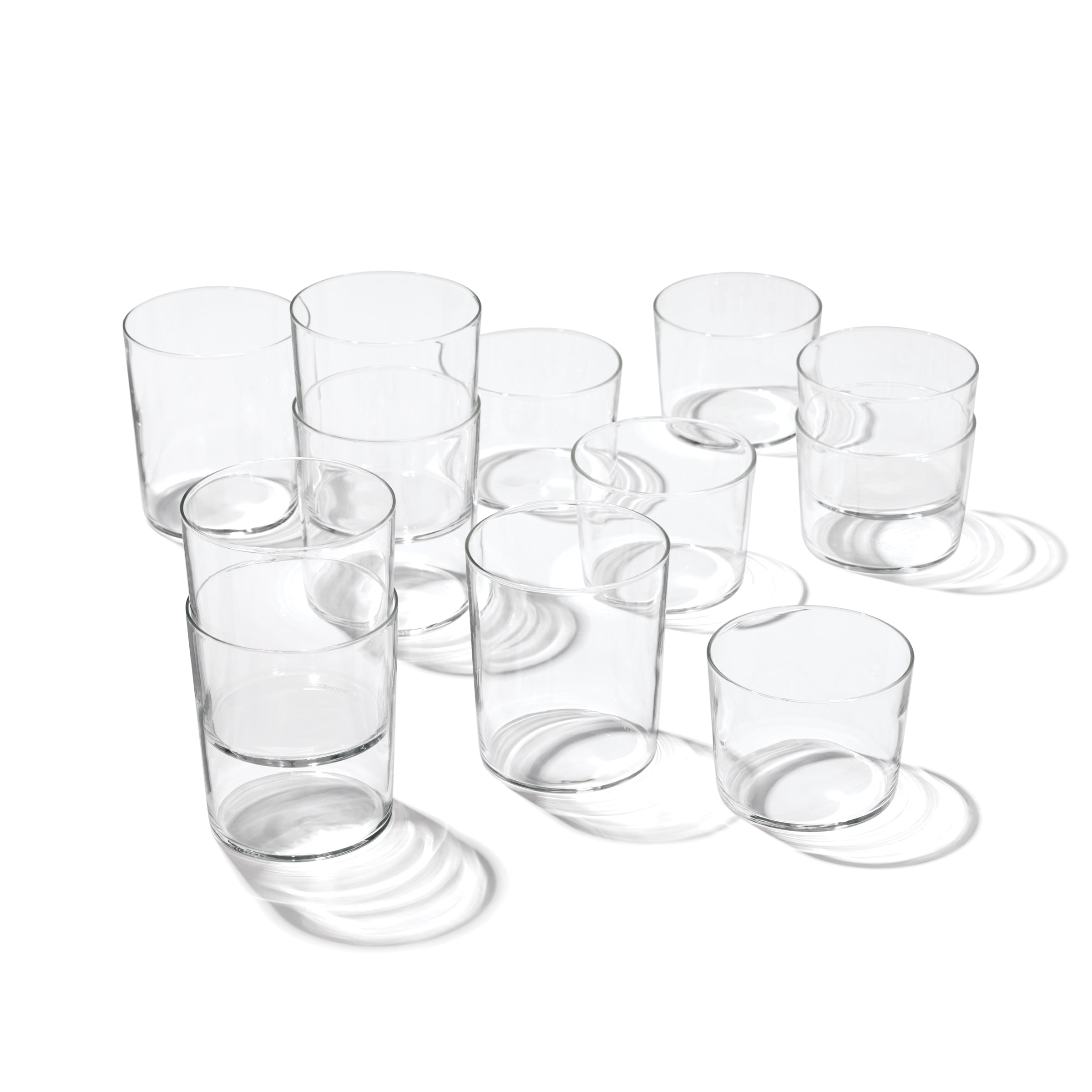 Lenox Fine Lenox Fine Stackables Clear Short & Tall Glasses 12-Piece Set
