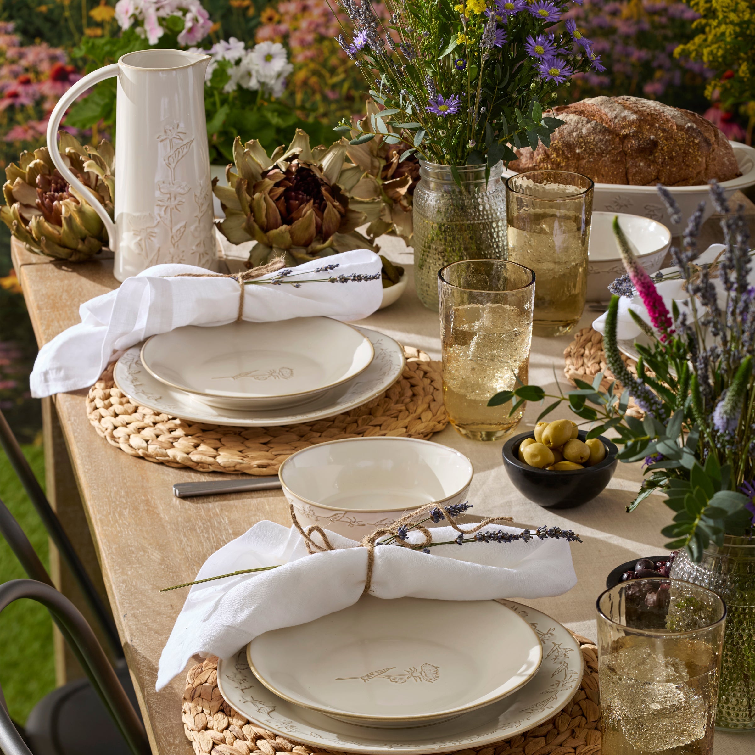 Lenox Fine Lenox Fine Homespun 12-Piece Dinnerware Set - Image 8