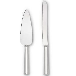 Lenox Fine Lenox Fine Devotion 2-Piece Cake Knife & Server Dessert Set