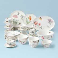 Lenox Fine Lenox Fine Butterfly Meadow 50-Piece Dinnerware Set