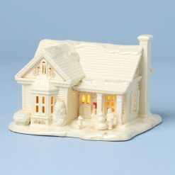 Lenox Fine Lenox Fine Mistletoe Park 3-Piece Lit Figurine Starter Set