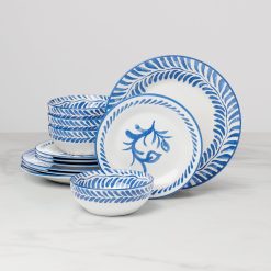 Lenox Fine Lenox Fine Solear Blue 12-Piece Dinnerware Set