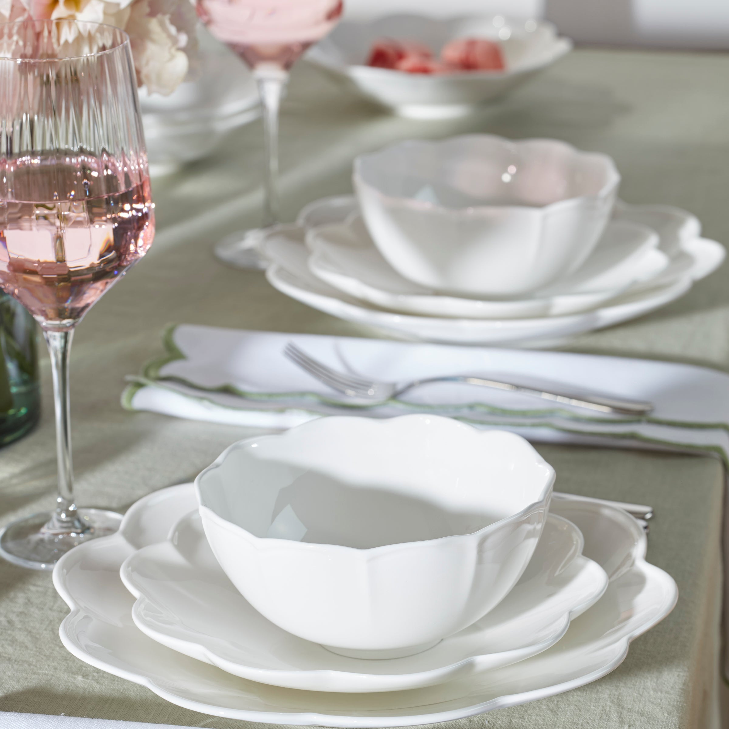 Lenox Fine Lenox Fine Studio 1414 Scallop 12-Piece Dinnerware Set - Image 13