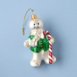 Lenox Fine Lenox Fine Blown Glass Gingerbread Ornament
