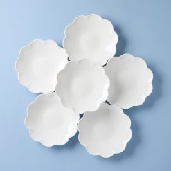 Lenox Fine Lenox Fine Studio 1414 Scallop Dinner Plates, Set of 6