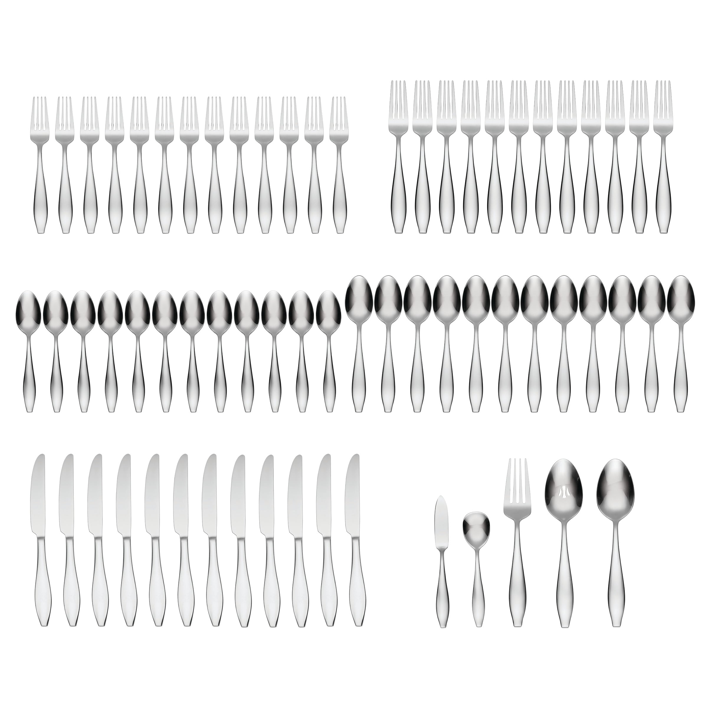 Lenox Fine Lenox Fine Comet 65-Piece Flatware Set - Image 3