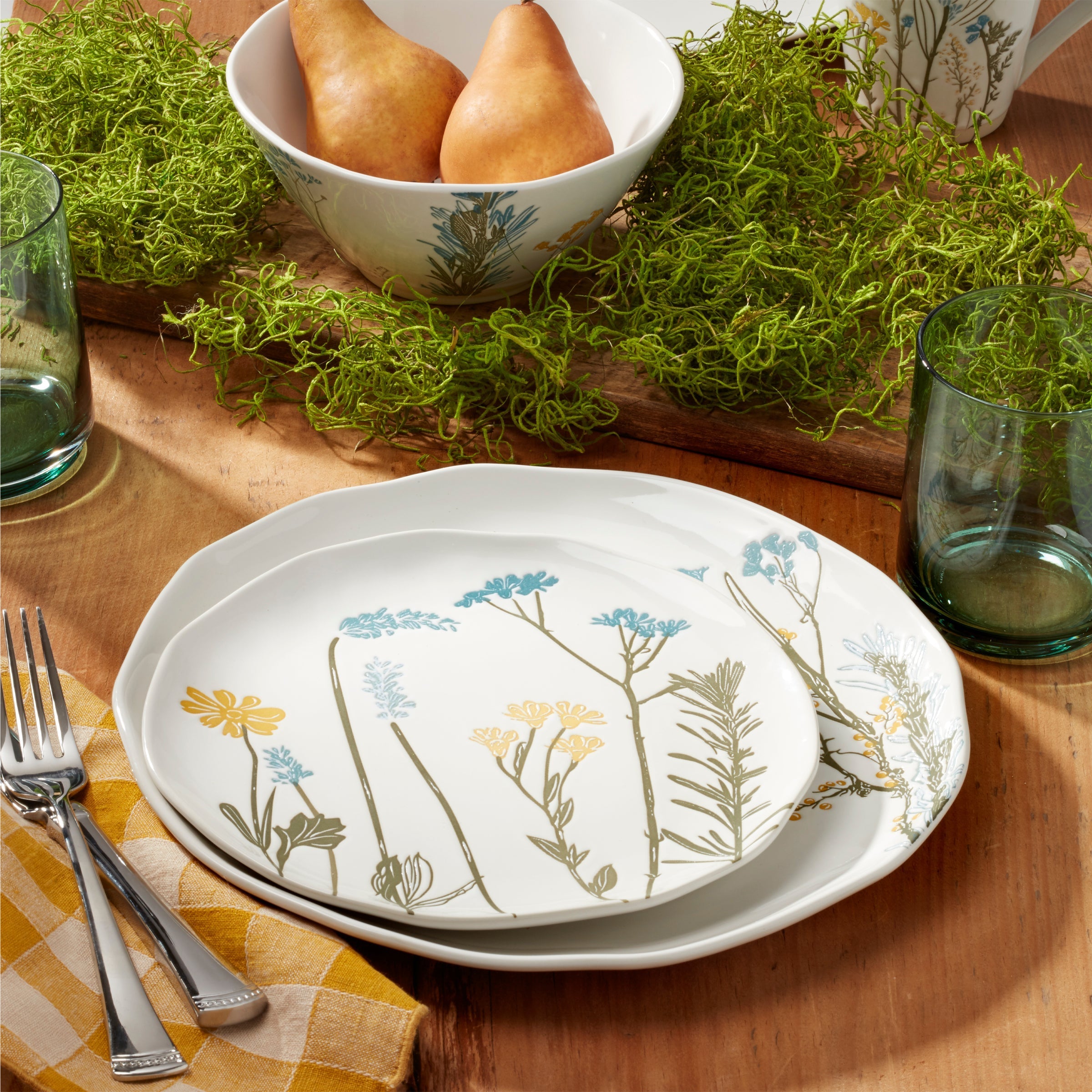 Lenox Fine Lenox Fine Wildflowers Dinner Plates, Set of 4 - Image 2