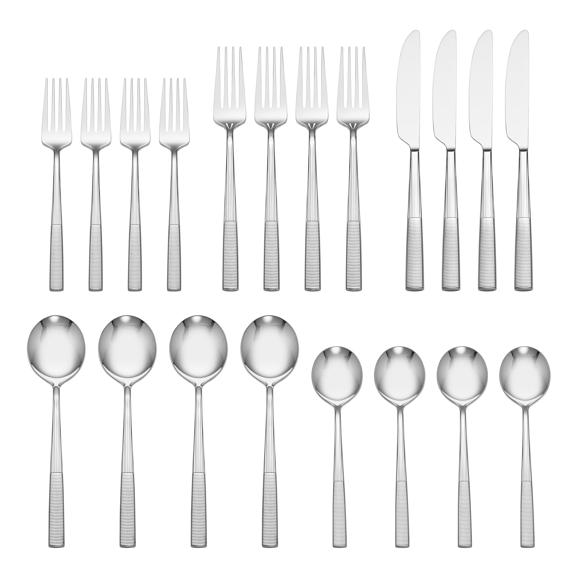 Lenox Fine Lenox Fine Modulus 20-Piece Flatware Set - Image 2