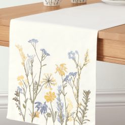 Lenox Fine Lenox Fine Wildflowers Border 14x90 Table Runner