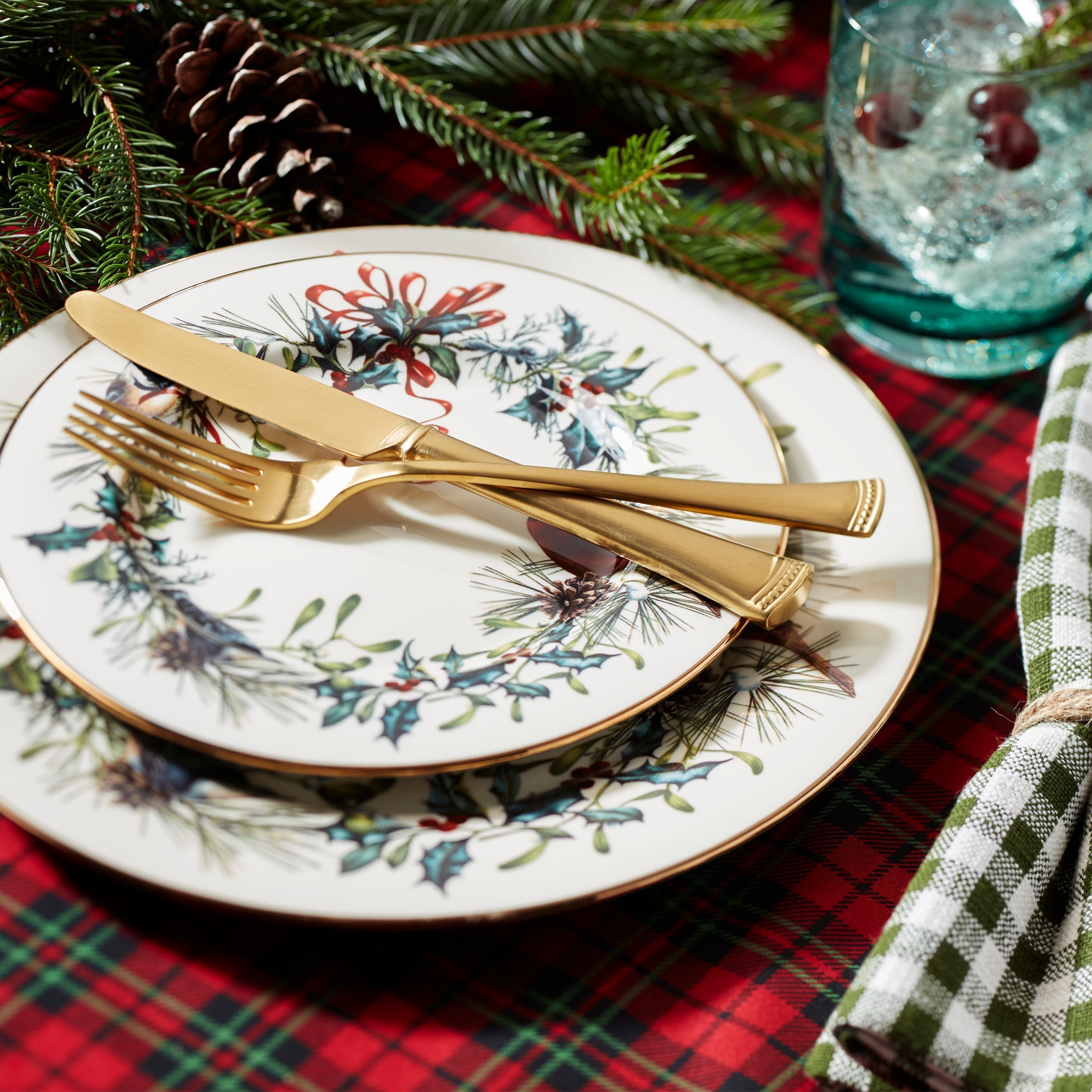 Lenox Fine Lenox Fine Winter Greetings 12-Piece Dinnerware Set - Image 7